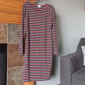 LuLaRoe Debbie dress In excellent condition L